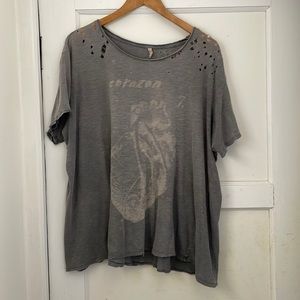 Magnolia Pearl “Corazon” T-shirt, gray